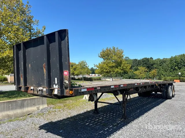 2006 Fontaine FTW-5-8045FW-UL 45 ft T/A Flatbed Trailer