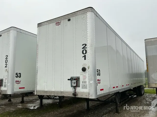 2021 Wabash DVCVHPC 53 ft x 102 in T/A Van Trailer