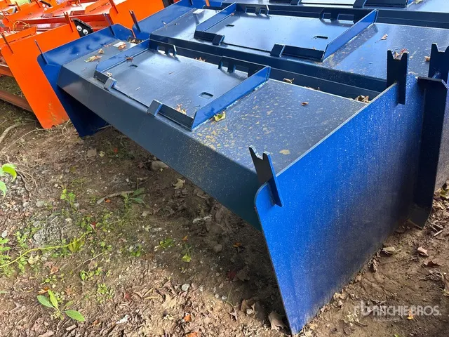 2025 Kit Containers QT-SPE-8-23 96 in Skid Steer Snow Pusher (Unused)