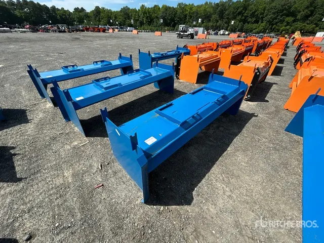 2025 Kit Containers QT-SP-8-23 96 in Skid Steer Snow Pusher