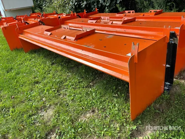 2025 Kit Containers QT-SP-12-23 144 in Skid Steer Snow Pusher (Unused)