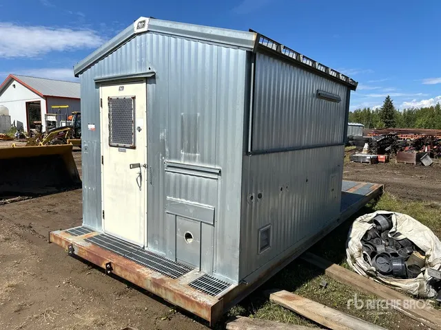 10 ft x 28 ft Skid Mounted Storage Building