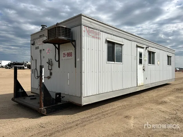 1998 Northgate 40 ft x 12 ft Skid-Mounted Mobile Office