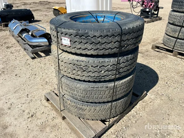 Quantity of (4) 11R24.5 Tires