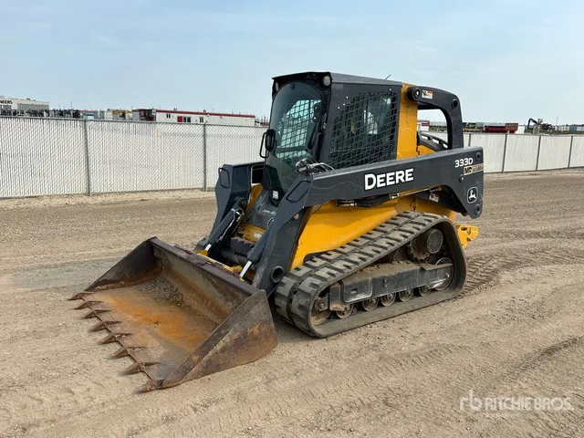 2012 John Deere 333D Two-Speed Compact Track Loader