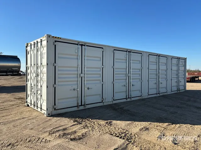 2026 40 ft High Cube Multi-Door Storage Container