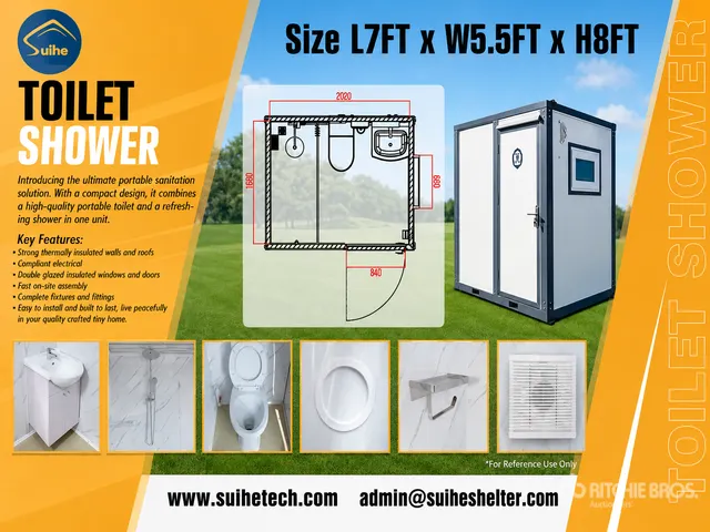 2026 Suihe NT-SH(b) 1 Person Portable Toilet (Unused)