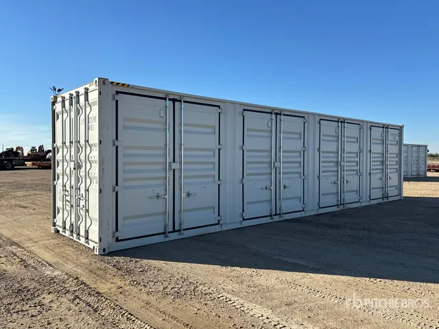 2026 40 ft High Cube Multi-Door Storage Container