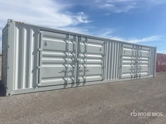 2026 40 ft High Cube Multi-Door Storage Container
