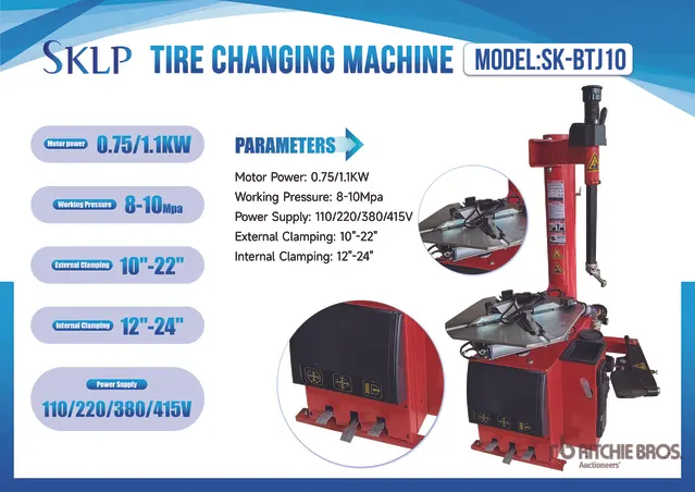 2026 SKLP SK-BTJ10 Tire Changer (Unused)