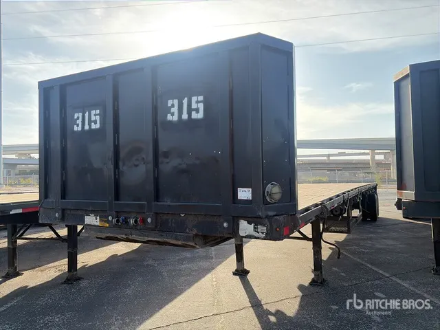 1998 Fruehauf 48 ft T/A Flatbed Trailer