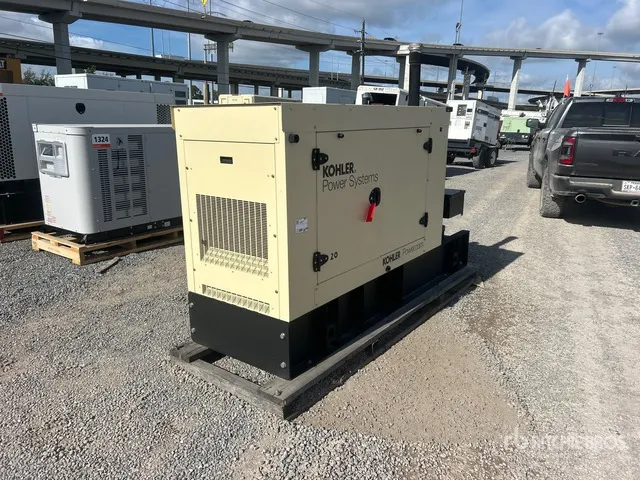 2014 Kohler 22 kW Skid-Mounted Stand-by Generator Set (Inoperable)