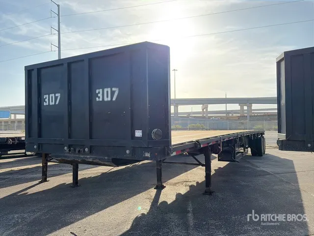 1998 Fruehauf 48 ft T/A Flatbed Trailer