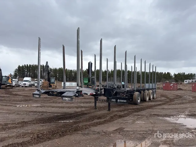2023 Temisko 51 ft Quad/A Log Trailer