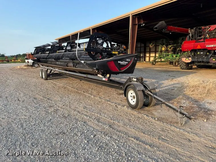 2019 MacDon FD135 flex draper head