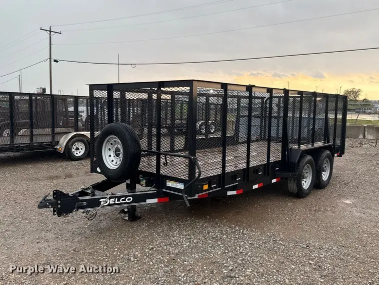 2022 Delco utility trailer