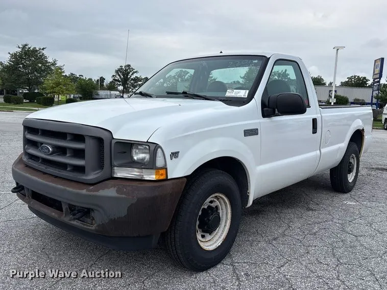 2002 Ford F250 Super Duty pickup truck