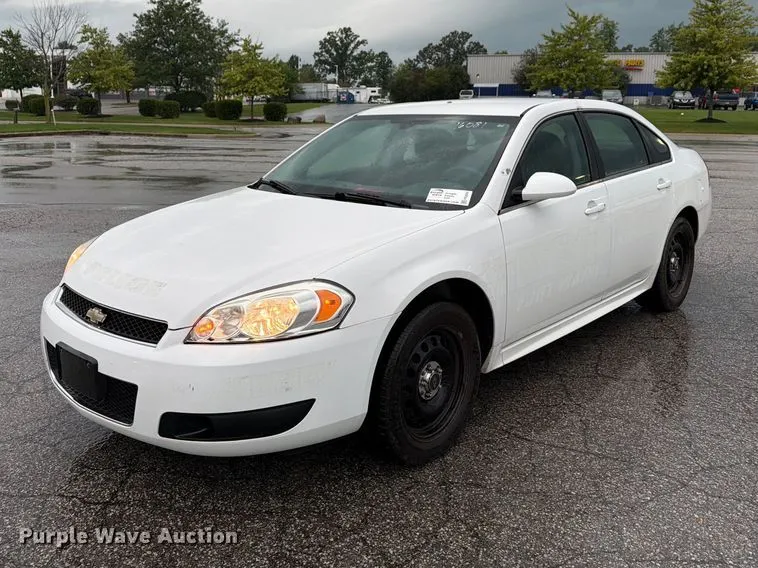 2016 Chevrolet Impala Police Cruiser