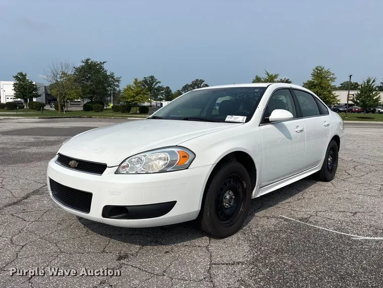 2016 Chevrolet Impala Police Cruiser