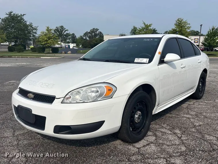 2016 Chevrolet Impala Police Cruiser