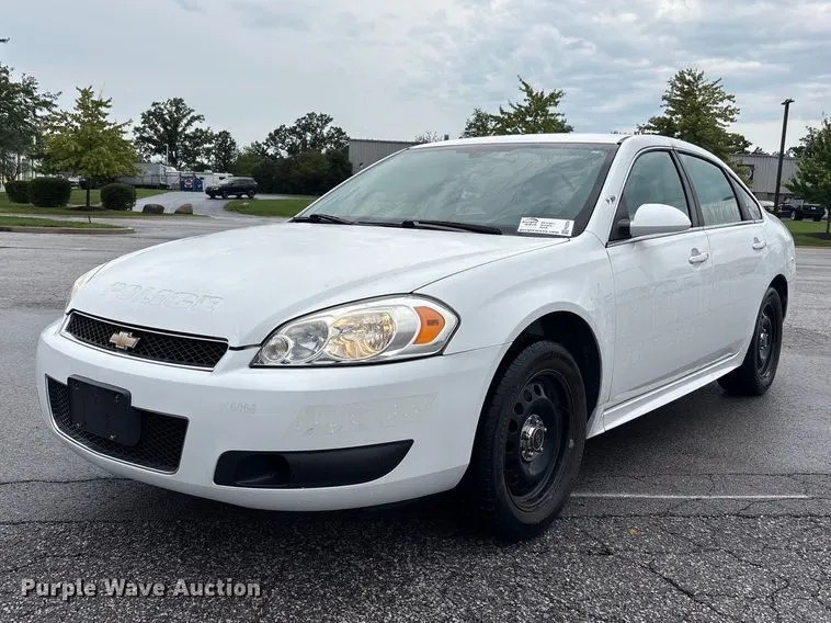 2016 Chevrolet Impala Police Cruiser