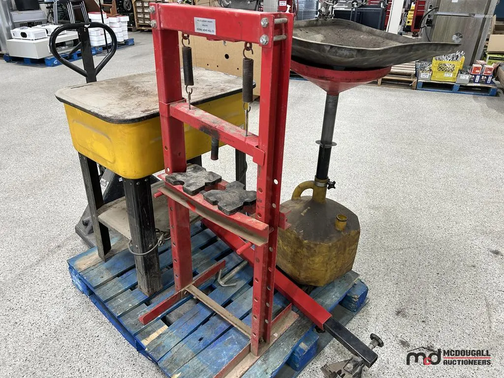 Press, Parts Washer & More
UNRESERVED