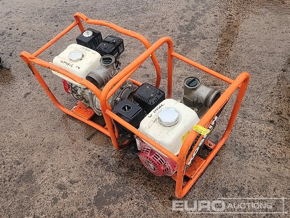 3" Koshin Petrol Water Pump, Honda Engine (2 of)