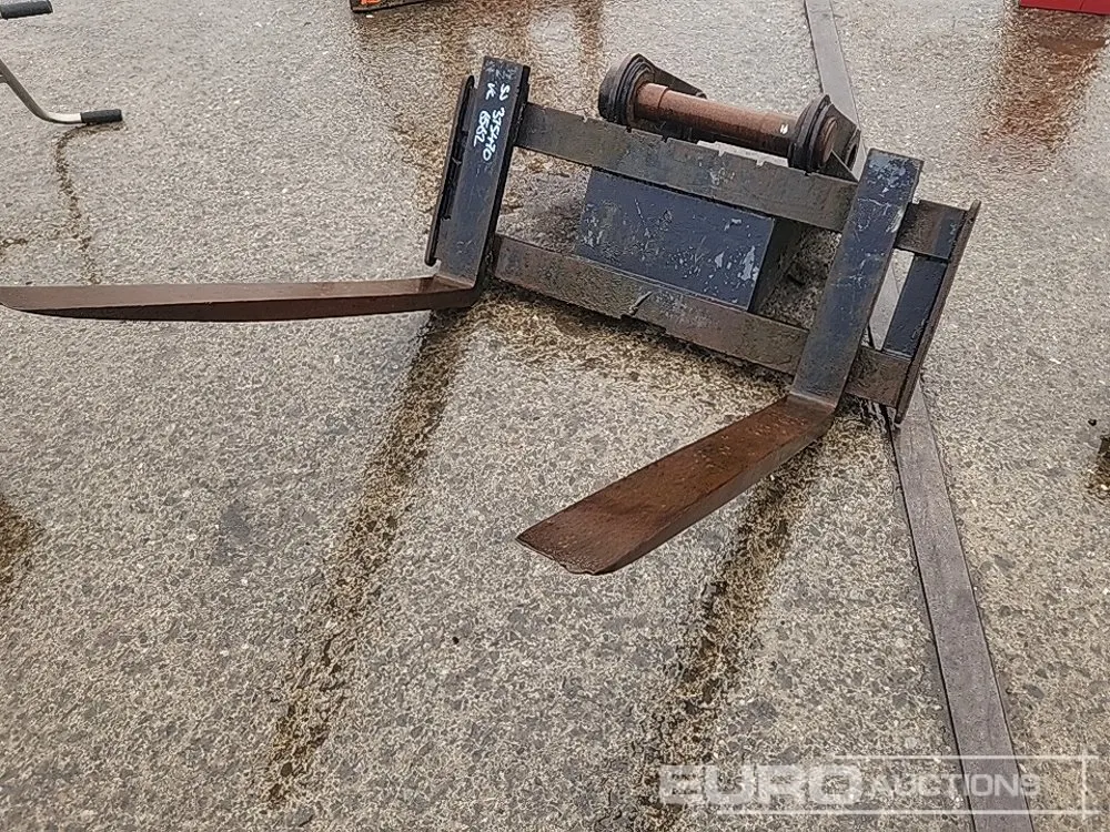 Pallet Forks 80mm Pin to suit 20 Ton Excavator