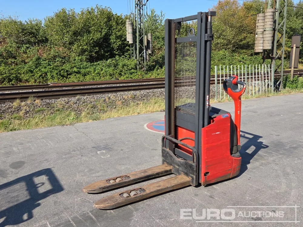 2022 Linde L12 I Walk Behind Electric Pallet Truck, 2 Stage Mast