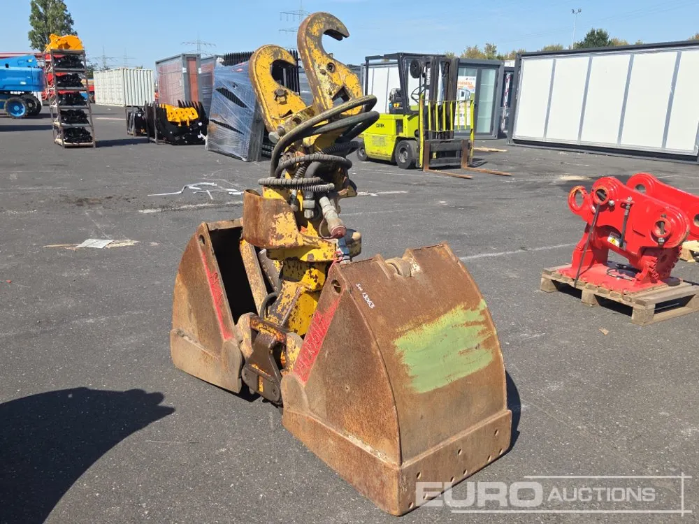 23" Hydraulic Rotating Clamshell Bucket