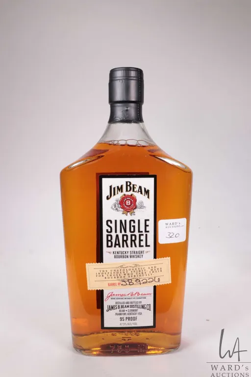 Jim Beam/ Single Barrel/ Kentucky Straight Bourbon Whiskey/ 750ml/ 47.5% ABV Note: Alcohol cannot b