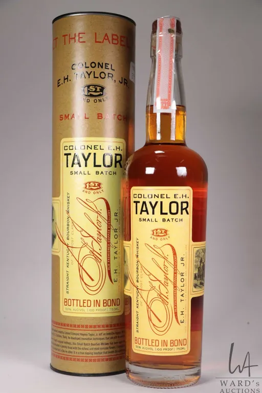 Colonel E.H. Taylor/ Small Batch/ Straight Kentucky Bourbon Whiskey/ 750ml/ 50% ABV Note: Alcohol c