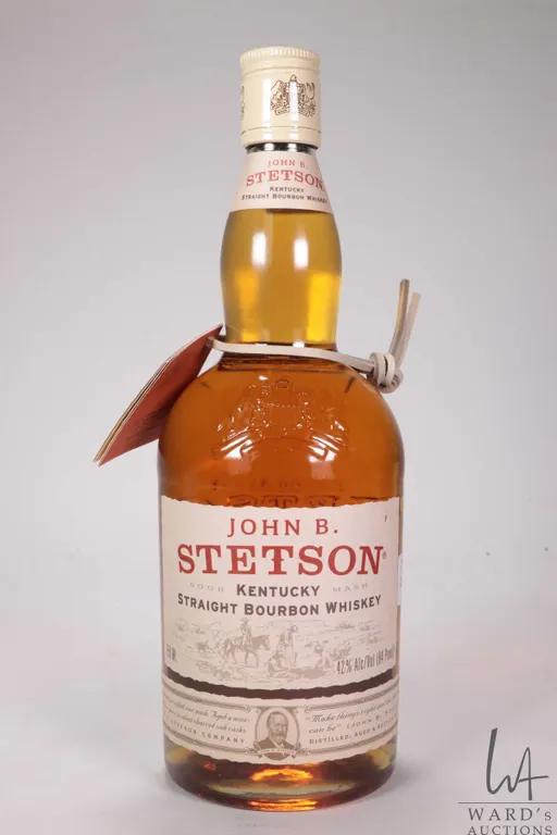 John B. Stetson/ Kentucky Straight Bourbon Whiskey/ 750ml/ 42% ABV Note: Alcohol cannot be insured