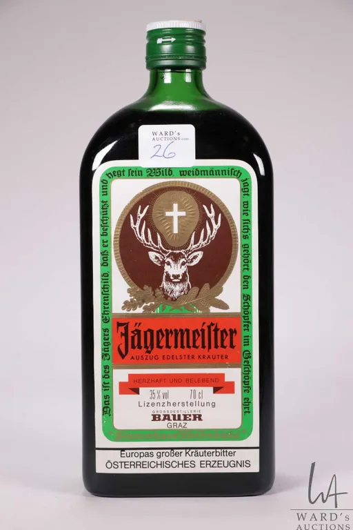 Jagermeister/ Herbal Liqueur/ 700ml/ 35% ABV Note: Alcohol cannot be insured by any courier in Canad