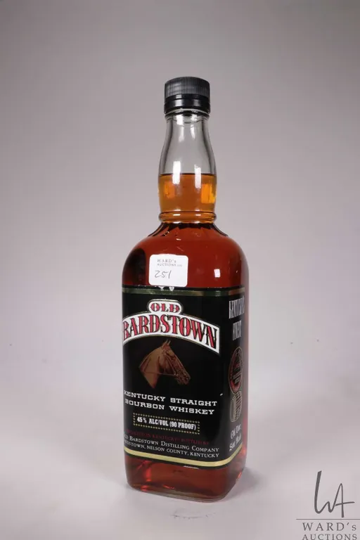 Old Bardstown/ Kentucky Straight Bourbon Whiskey/ 750ml/ 45% ABV Note: Alcohol cannot be insured by