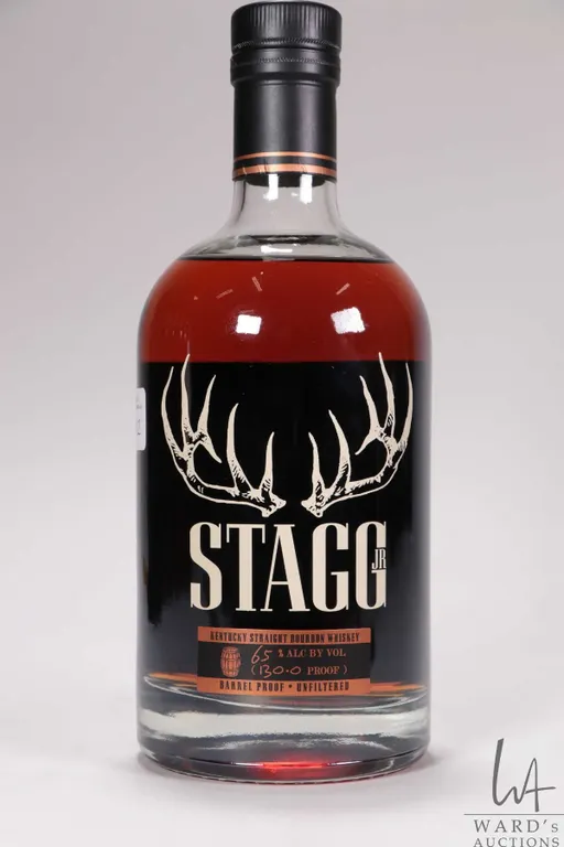 Stagg Jr. / Kentucky Straight Bourbon Whiskey/ 750ml/ 65% ABV Note: Alcohol cannot be insured by an