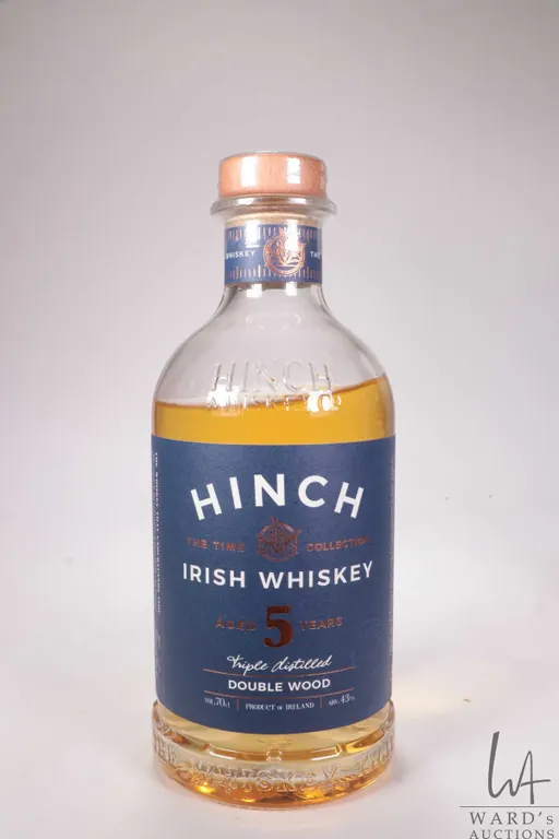 Hinch/ The Time Collection / 5 Year / Irish Whiskey/ 700ml/ 43% ABV Note: Alcohol cannot be insured