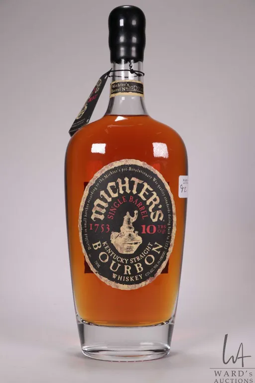 Mitcher's/ 10 Year Old/ Single Barrel/ Kentucky Straight Bourbon Whiskey/ Barrel No.20D704/ 750ml/ 4