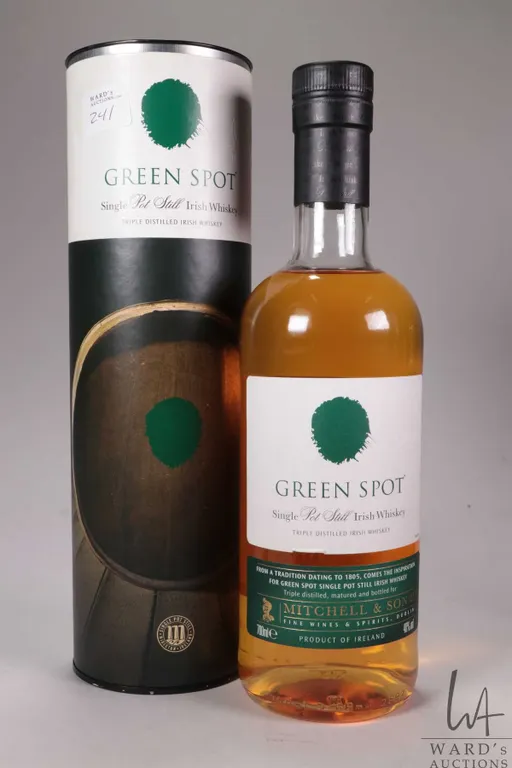 Green Spot/ Single Pot Still Irish Whiskey/ 700ml/ 40% ABV Note: Alcohol cannot be insured by any c