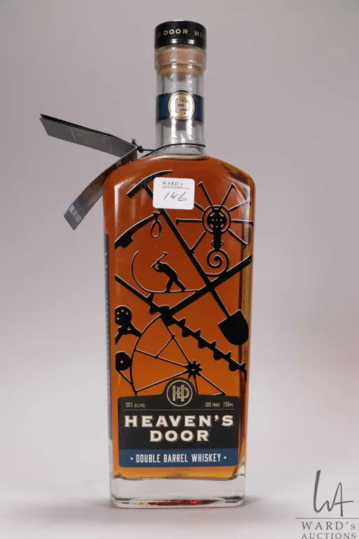 Heaven's Door/ Double Barrel Whiskey/ 750ml/ 50% ABV Note: Alcohol cannot be insured by any courier