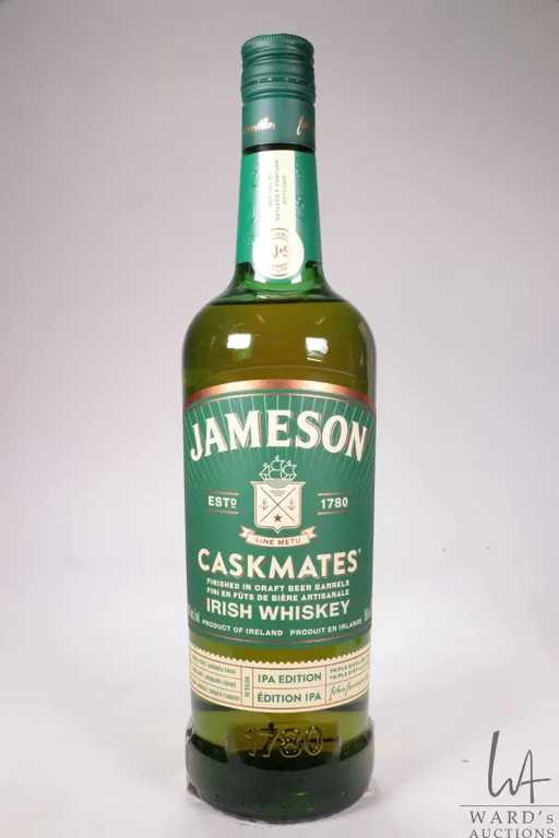 Jameson/ Caskmates/ IPA Edition Irish Whiskey/ 750ml/ 40% ABV Note: Alcohol cannot be insured by an