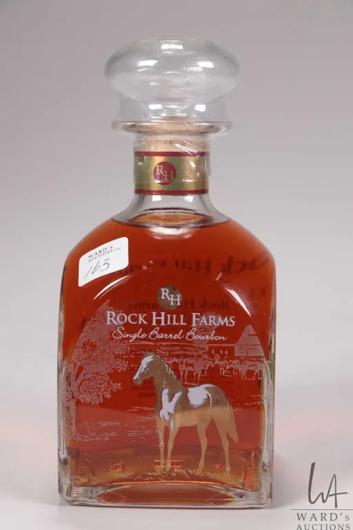 Rock Hill Farms/ Single Barrel Kentucky Bourbon Whiskey/ 750ml/ 50% ABV Note: Alcohol cannot be ins