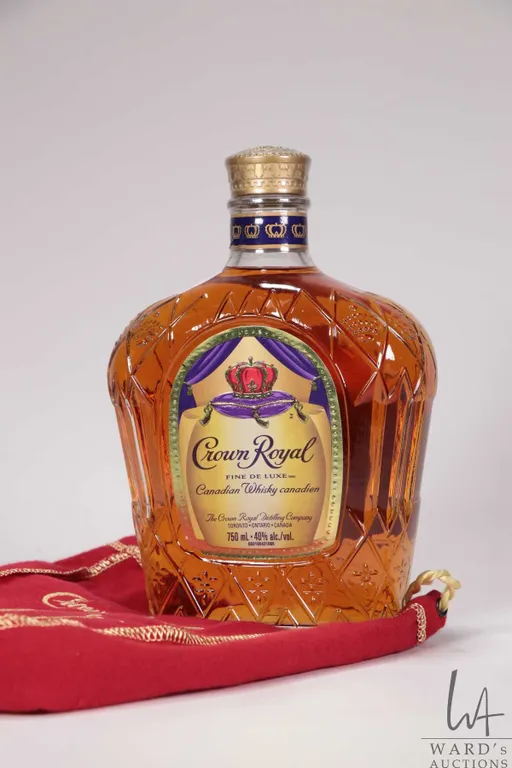 Crown Royal/ Fine De Luxe/ Canadian Whisky/ 750ml/ 40% ABV Note: Alcohol cannot be insured by any c