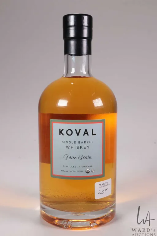 Koval/ Four Grain/ Single Barrel Whiskey/ 750ml/ 47% ABV Note: Alcohol cannot be insured by any cou