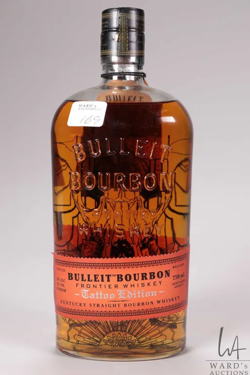 Bulleit Bourbon/ Tattoo Edition/ Kentucky Straight Bourbon Whiskey/ 750ml/ 45% ABV Note: Alcohol ca