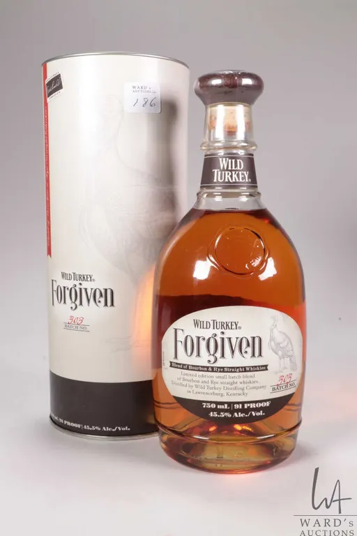 Wild Turkey/ Forgiven/ Blend of Bourbon & Rye Straight Whiskey/ Batch No. 303/ 750ml/ 45.5% ABV Not