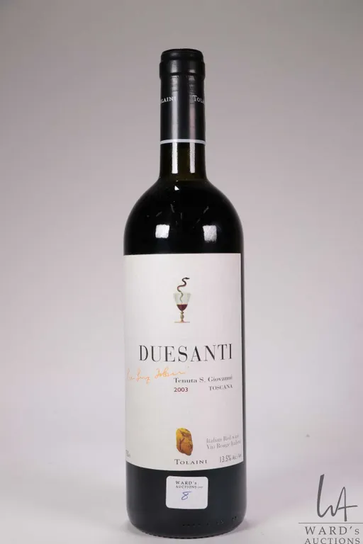 Duesanti/ 2003 Toscana/ Italian Red Wine/ 750ml/ 13.5% ABVNote: Alcohol cannot be insured by any cou