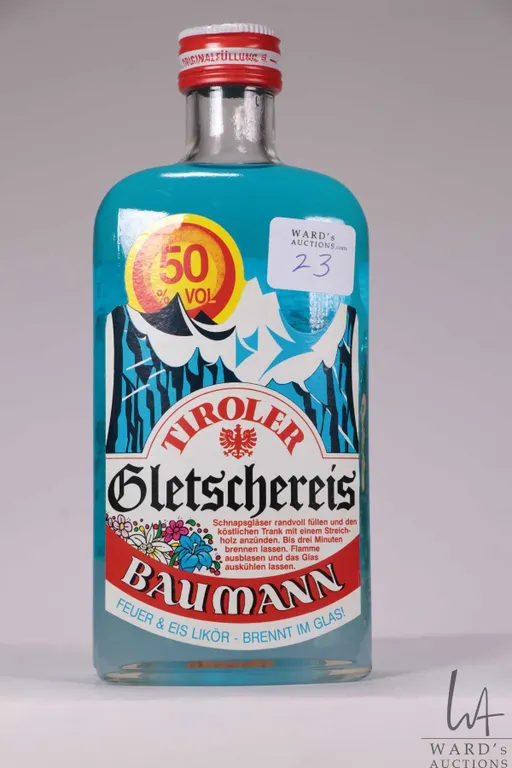 Tiroler/ Gletschereis/ Tyrolean Fire and Ice Herbal Liqueur/ 350ml/ 50% ABV Note: Alcohol cannot be