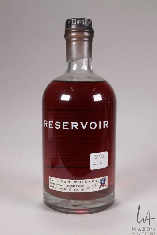 Reservoir/ Wheat Whiskey/ Year 14/ Batch 8/ Bottle 44/ 750m/ 50% ABV Note: Alcohol cannot be insure