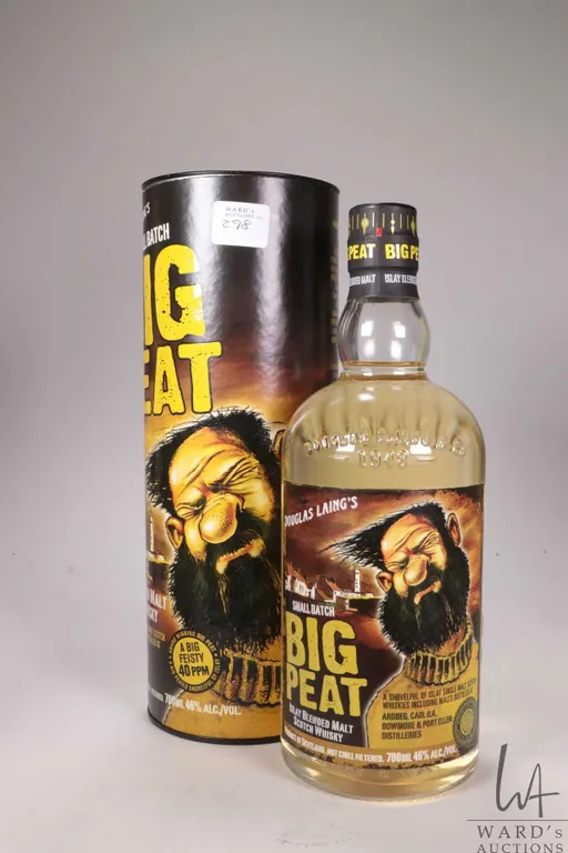 Big Peat/ Islay Blended Malt Scotch Whisky/ 700ml/ 46% ABV Note: Alcohol cannot be insured by any c